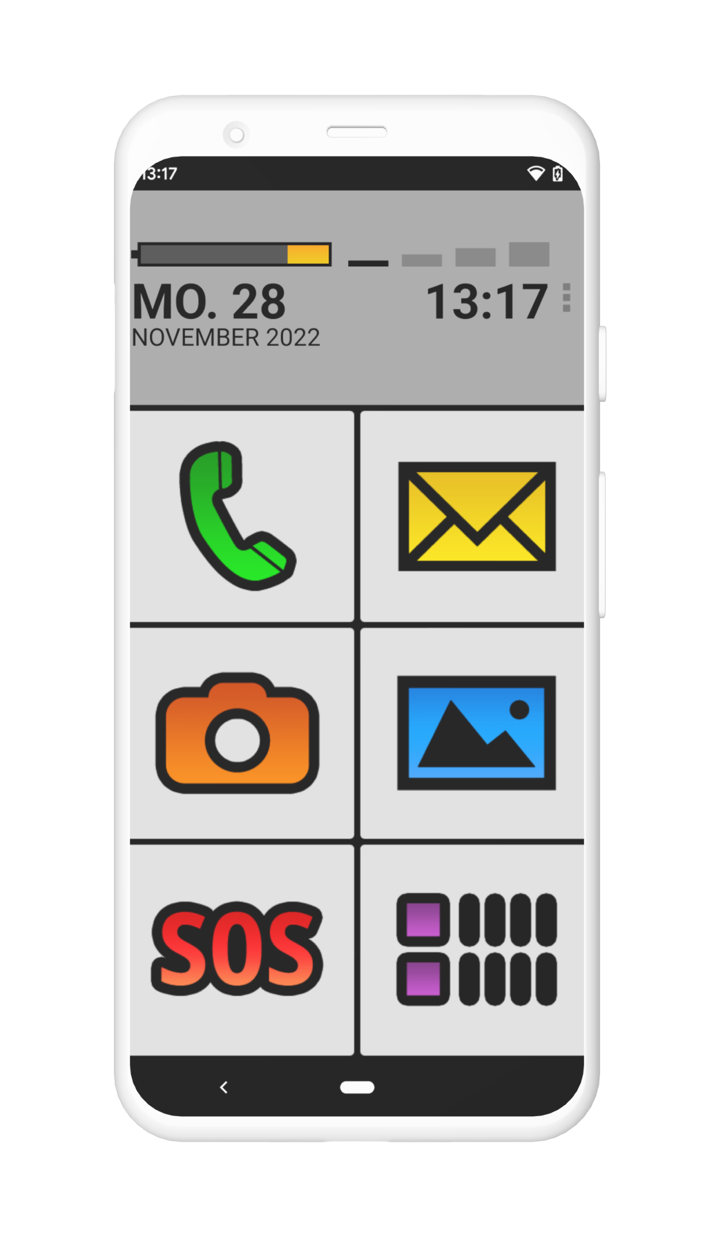 Big Launcher App Screenshot
