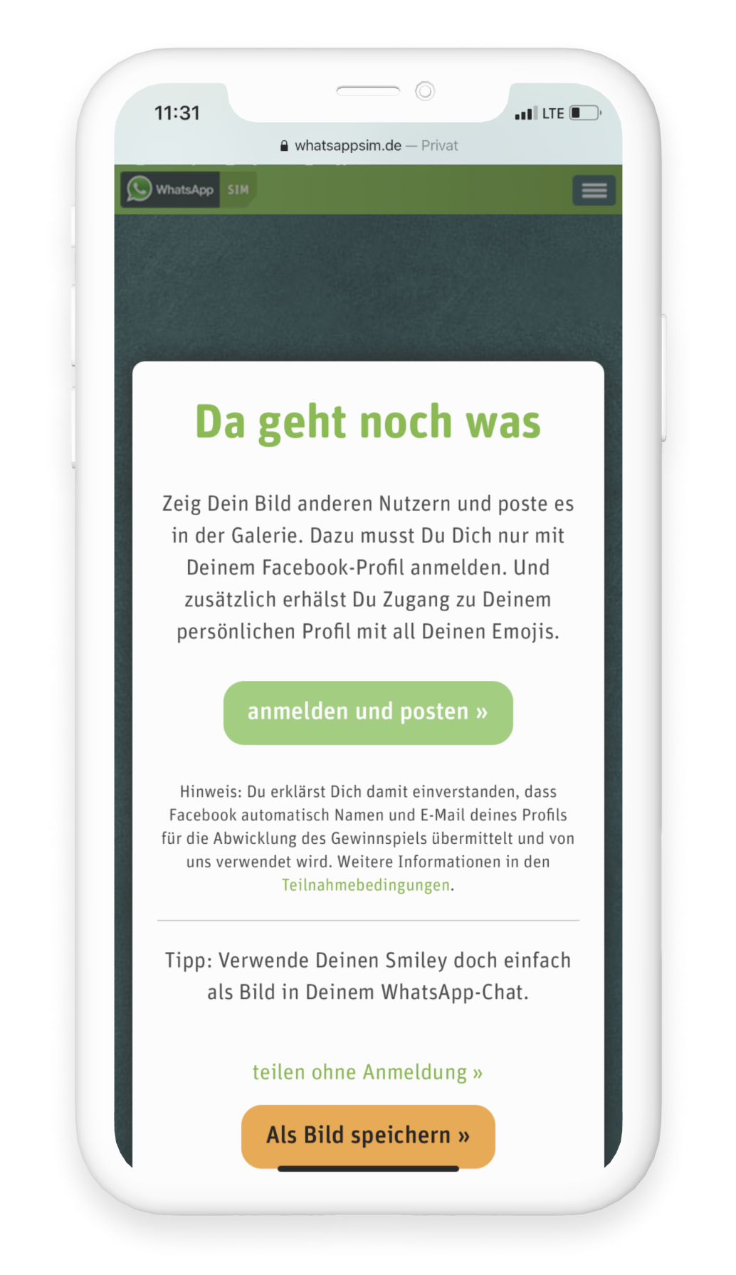 Eigene Emojis generieren und herunterladen mit dem WhatsApp SIM Smiley-Creator