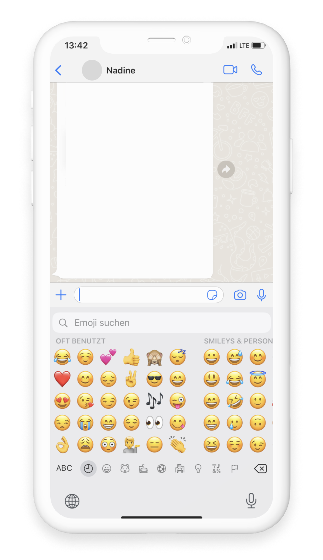 WhatsApp Emojis sind kleine Ideogramme oder Bilder im Chat
